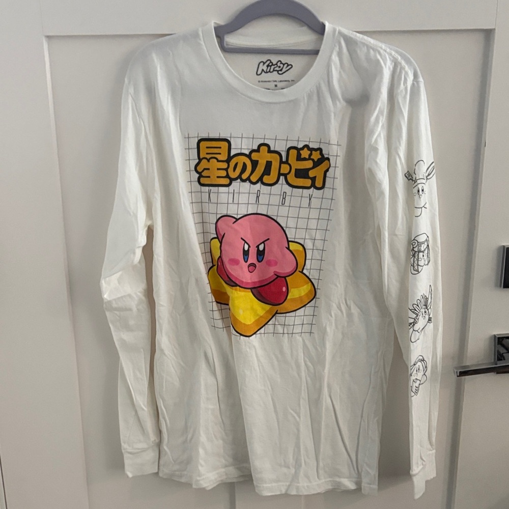 Nintendo Kirby White Cotton Tee